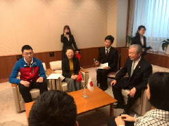日中企業関係者による会談